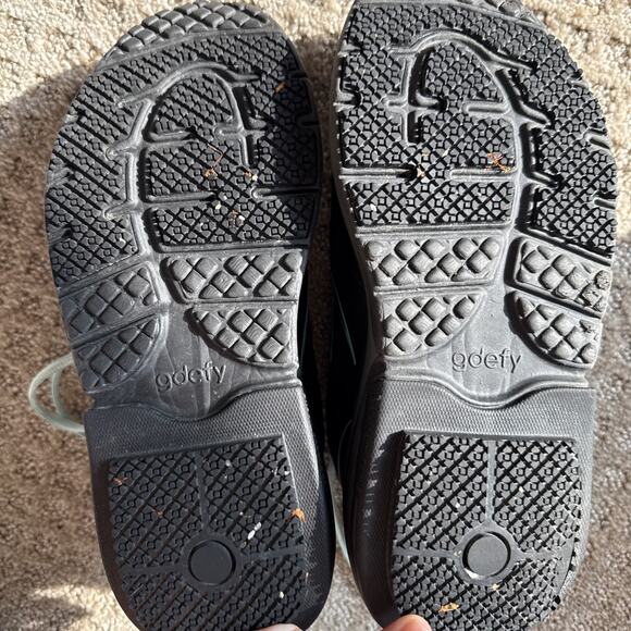 GDEFY Gravity Defyer Comfort Fit Women Athletic Shoes Black 10 NO INSOLES - Picture 11 of 16